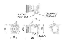 Compressor, air conditioning MAHLE ACP1467000P