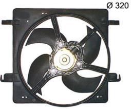 Fan, engine cooling MAHLE CFF386000S