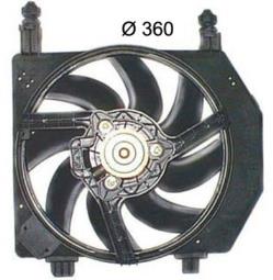 Fan, engine cooling MAHLE CFF388000S