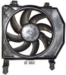 Fan, engine cooling MAHLE CFF388000S