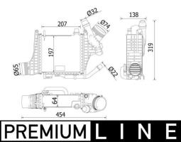 Charge Air Cooler MAHLE CI541000P