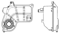 Expansion Tank, coolant MAHLE CRT26000S