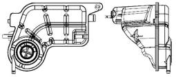 Expansion Tank, coolant MAHLE CRT81001S