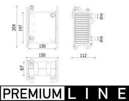 Charge Air Cooler MAHLE CI223000P