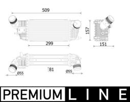 Charge Air Cooler MAHLE CI613000P