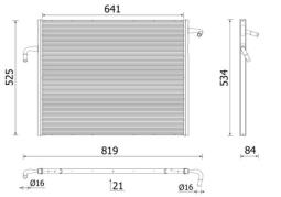 Charge Air Cooler MAHLE CI12000P