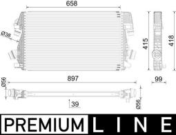 Charge Air Cooler MAHLE CI625000P