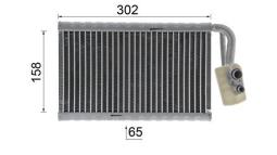 Evaporator, air conditioning MAHLE AE2000P