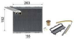 Evaporator, air conditioning MAHLE AE85000P