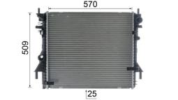 Radiator, engine cooling MAHLE CR1937000P