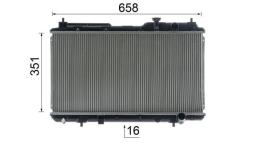 Radiator, engine cooling MAHLE CR1457000S