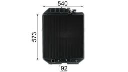 Radiator, engine cooling Mahle CR2415000P