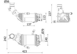 Charge Air Cooler MAHLE CI658000P