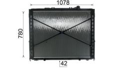 Radiator, engine cooling Mahle CR2639000P