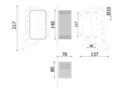 Oil Cooler, engine oil MAHLE CLC275000S