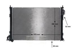 Radiator, engine cooling MAHLE CR984000S