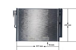 Condenser, air conditioning MAHLE AC596000S