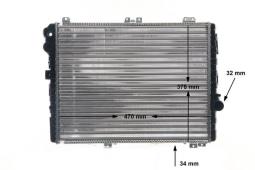 Radiator, engine cooling MAHLE CR253000S