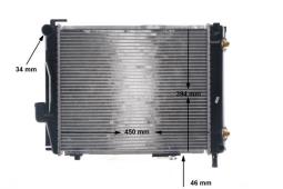 Radiator, engine cooling MAHLE CR257000S