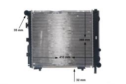 Radiator, engine cooling MAHLE CR275000S