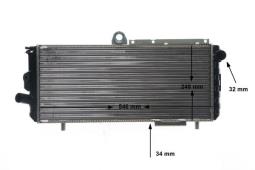 Condenser, air conditioning MAHLE AC588000P