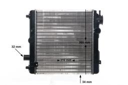 Radiator, engine cooling MAHLE CR145000S