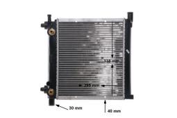 Radiator, engine cooling MAHLE CR276000S