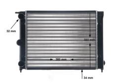 Radiator, engine cooling MAHLE CR344000S