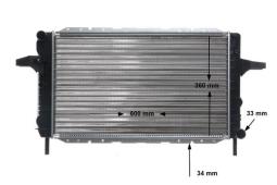 Radiator, engine cooling MAHLE CR376000S