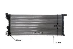 Radiator, engine cooling MAHLE CR597000S