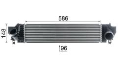 Evaporator, air conditioning MAHLE AE95000P