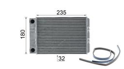 Heat Exchanger, interior heating MAHLE AH77000P