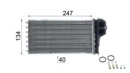 Heat Exchanger, interior heating MAHLE AH88000P