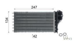 Heat Exchanger, interior heating MAHLE AH112000P