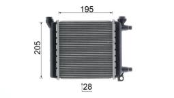 Radiator, engine cooling MAHLE CR2642000P