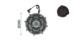 Clutch, radiator fan MAHLE CFC115000P