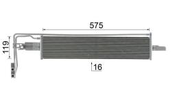 Oil Cooler, automatic transmission MAHLE CLC319000P