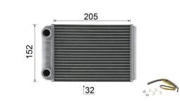 Heat Exchanger, interior heating MAHLE AH258000P