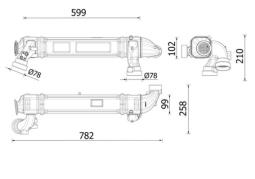Cooler, exhaust gas recirculation Mahle CE53000P