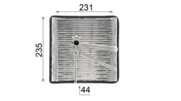 Evaporator, air conditioning MAHLE AE194000P