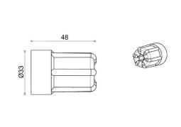 Cap, coolant tank Mahle CRTC6000P