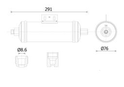 Dryer, air conditioning MAHLE AD325000S