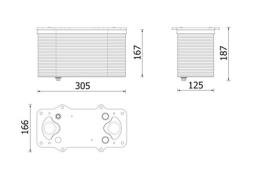 Charge Air Cooler Mahle CI704000P