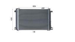 Condenser, air conditioning MAHLE AC786000P