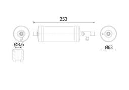 Dryer, air conditioning MAHLE AD323000S