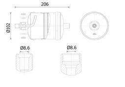 Dryer, air conditioning MAHLE AD324000S