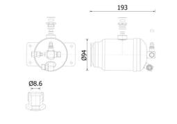 Dryer, air conditioning MAHLE AD326000S