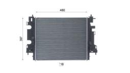 Radiator, engine cooling MAHLE CR2232000S