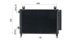 Condenser, air conditioning MAHLE AC1085000S