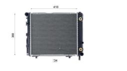 Radiator, engine cooling MAHLE CR275000S